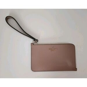 Kate Spade Lucy Bicolor Zip Wristlet Toasted Hazelnut Women's‎ Wallet